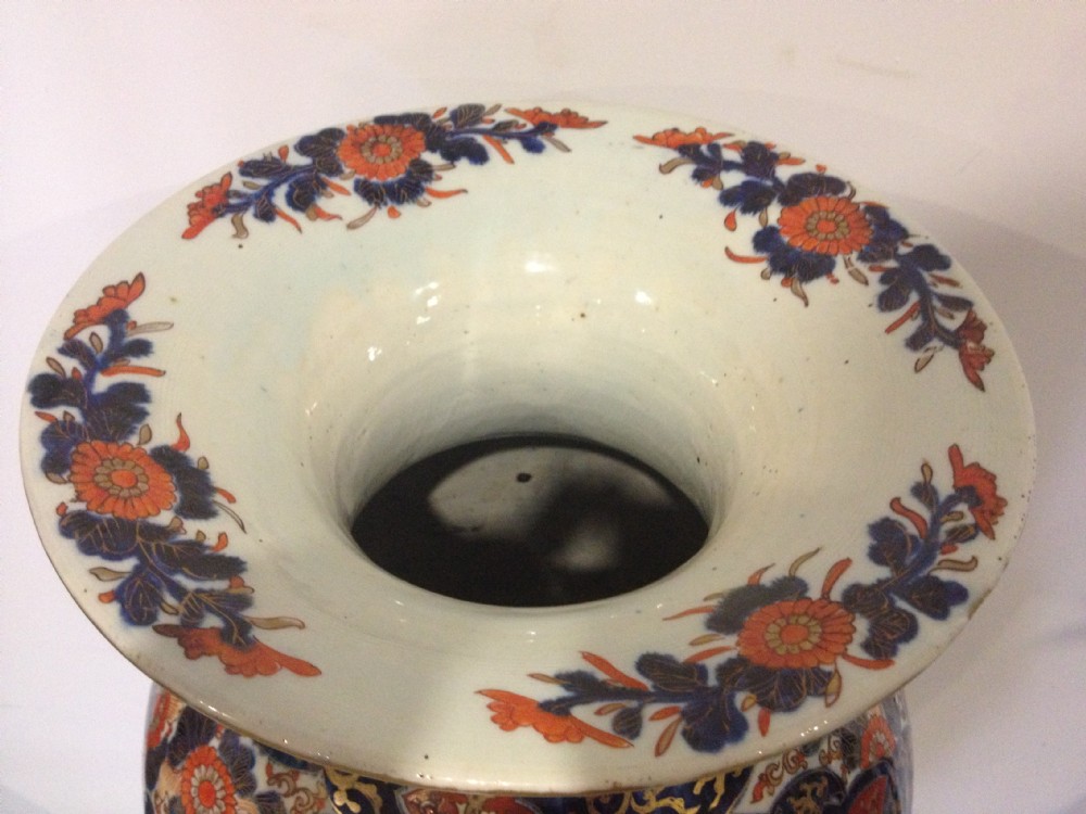FANTASTIC QUALITY LARGE JAPANESE IMARI VASE View VIII