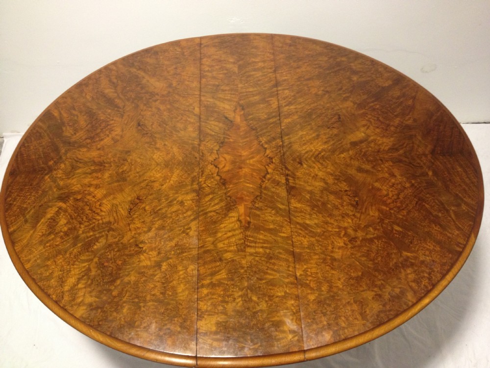 NOW HALF PRICE !! SUPER QUALITY VICTORIAN WALNUT SUTHERLAND TABLE View X