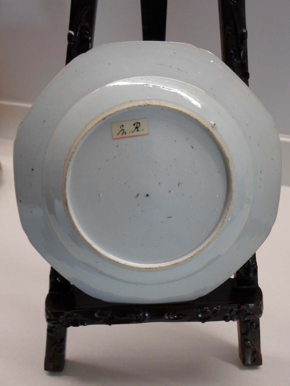 18TH CENTURY CHINESE FAMILLE ROSE PLATE CHIEN LUNG 1736-1795 View VI