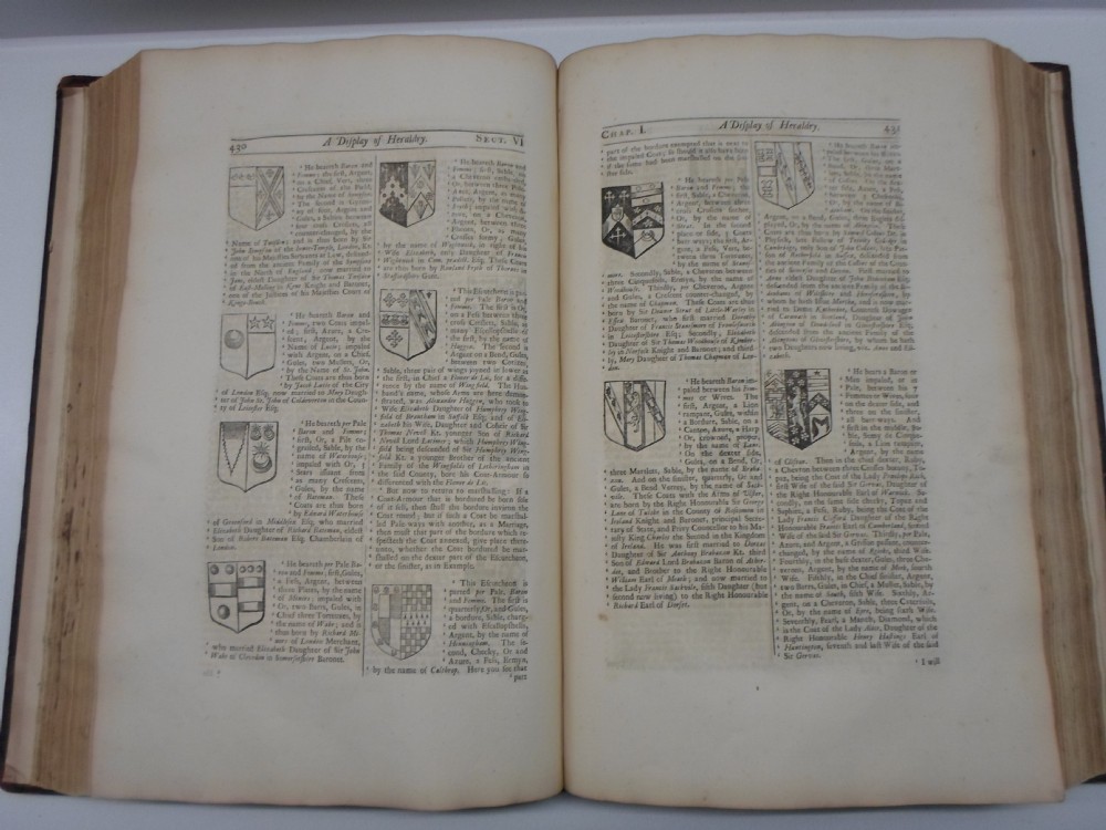 A LARGE ANTIQUE BOOK 