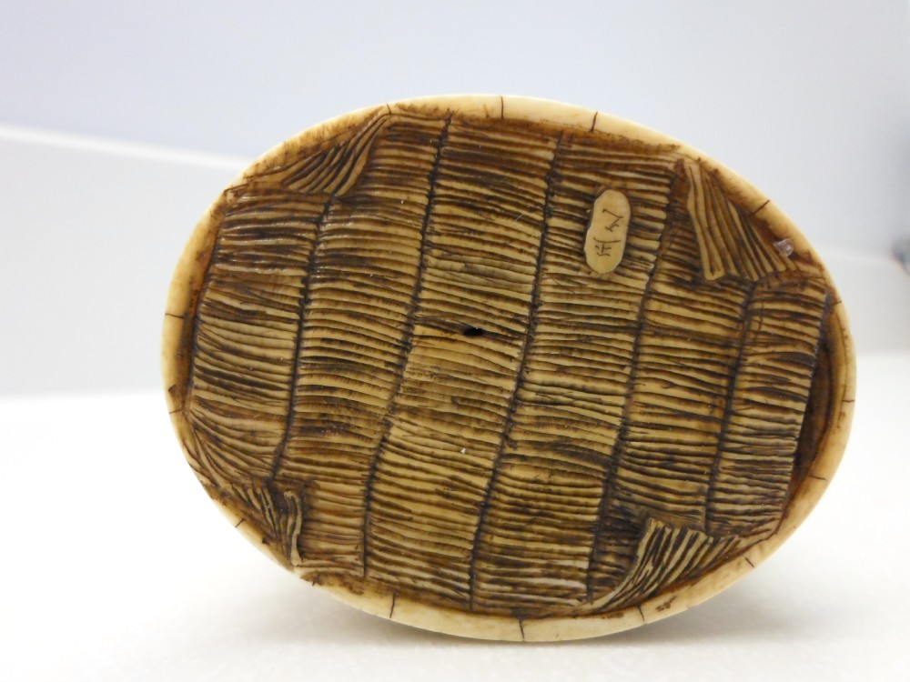  JAPANESE IVORY OKIMONO BARREL MAKERS SIGNED MEIJI PERIOD View VI