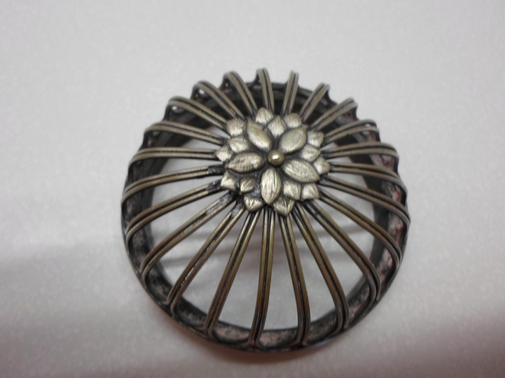 JAPANESE IMPERIAL SATSUMA SILVER LIDDED KORO View VI