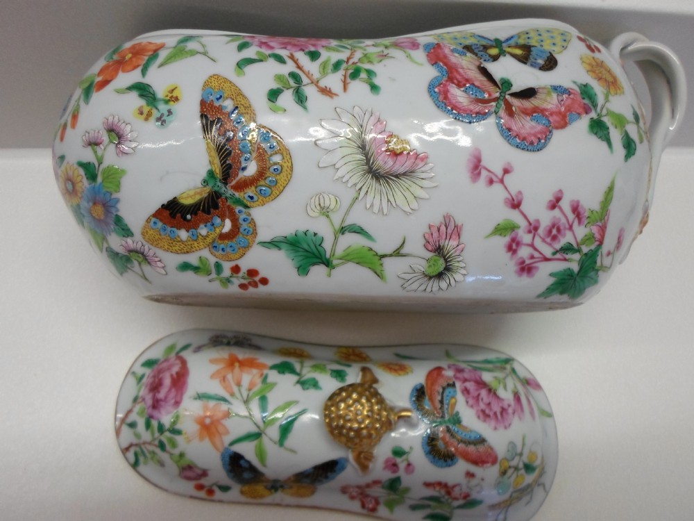 RARE EARLY 19TH CENTURY CHINESE CANTONESE BORDERLOO View IX