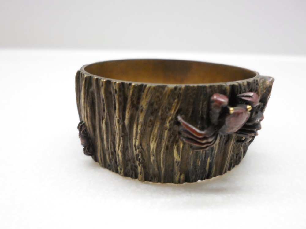 GREAT COLLECTION JAPANESE MIXED METAL NAPKIN RINGS View V