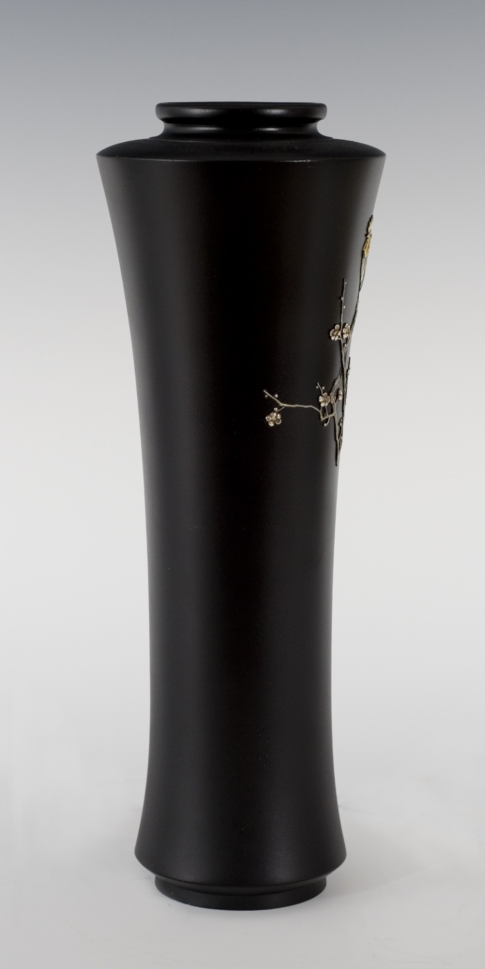 STYLISH JAPANESE MIXED METAL COCKEREL VASE BY NOGAWA View IV