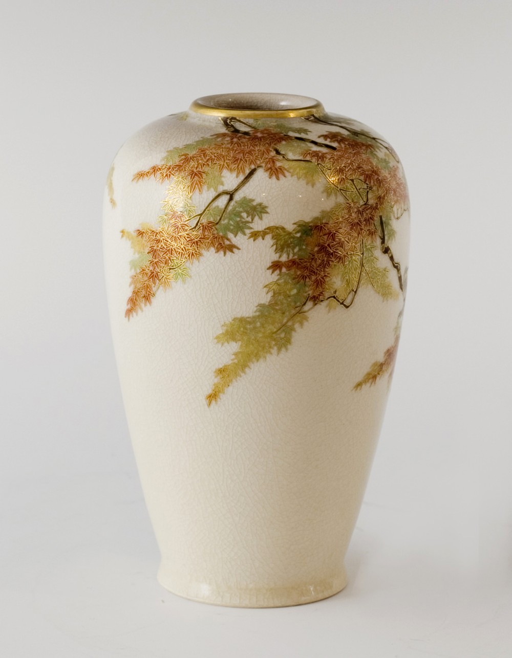 A GOOD JAPANESE SATSUMA VASE BY YABU MEIZAN View IV