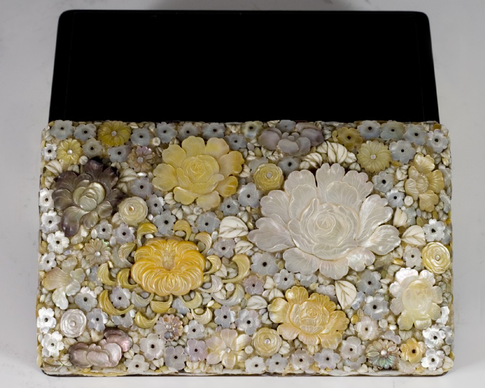 FINE QUALITY JAPANESE SHIBAYAMA STYLE MILLIFIORI BOX View V