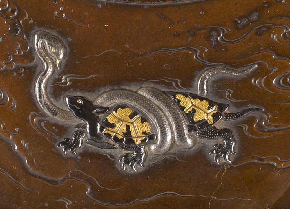 SUPERB QUALITY MIYABE ATSUYOSHI MIXED METAL CHARGER View III