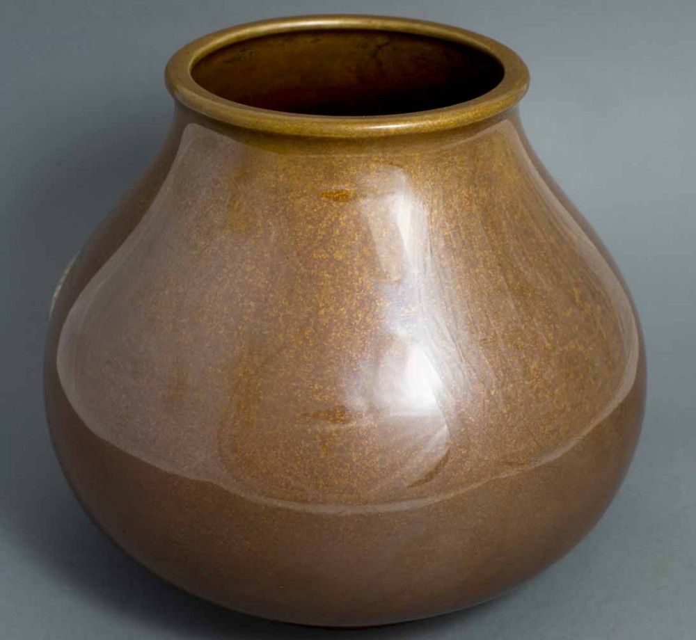 A HIGHLY DECORATIVE JAPANESE MIXED METAL CRAYFISH VASE View IV