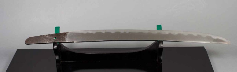 SUPERB QUALITY JAPANESE 0-TANTO (LARGE TANTO) 16TH CENTURY BLADE SIGNED KANEFUSA View XII