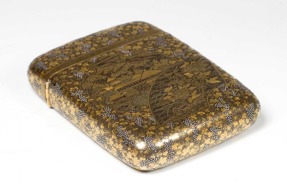 HIGH QUALITY JAPANESE IRON KOMAI CARD CASE View IV