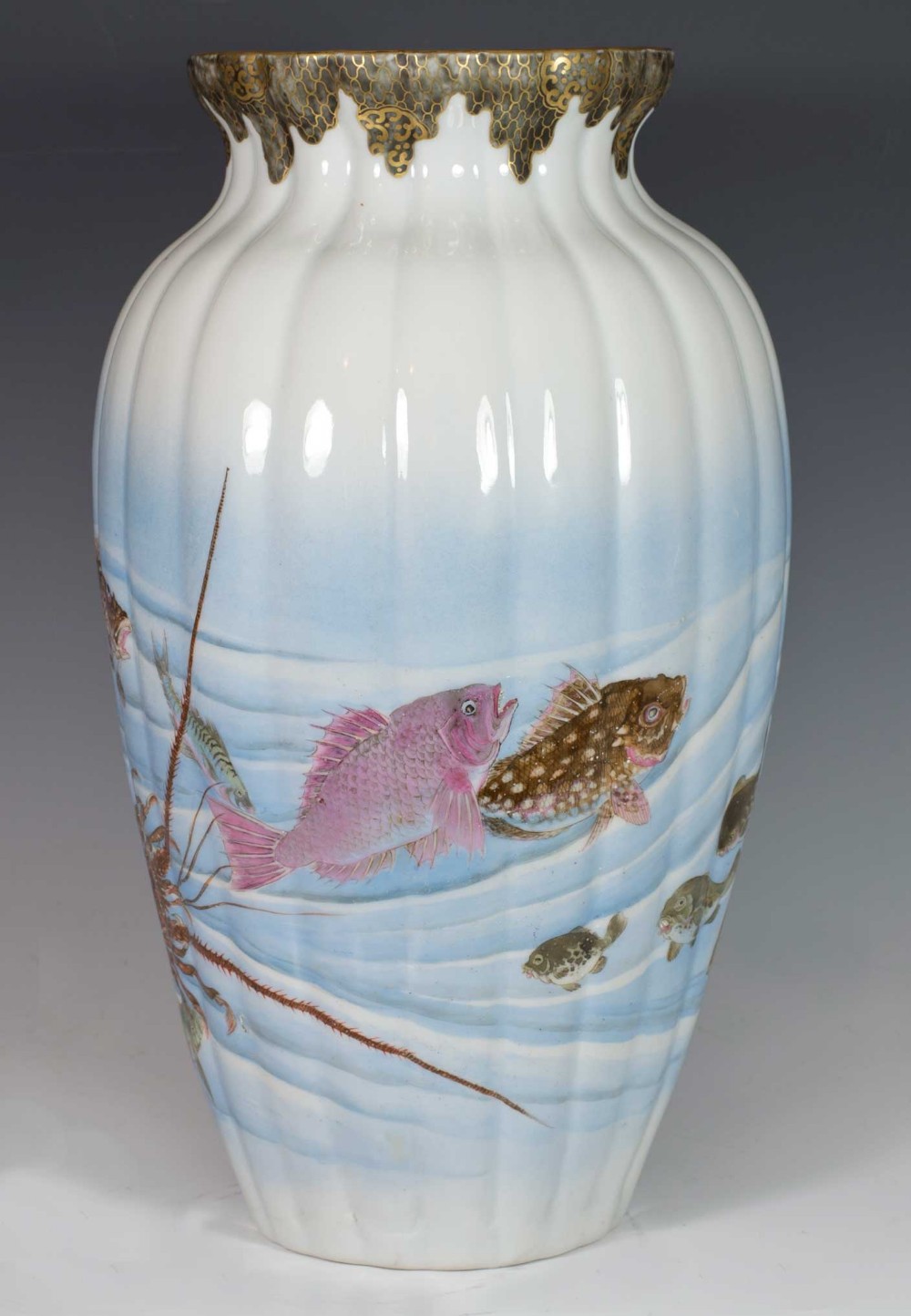 HIGHLY DECORATIVE JAPANESE KUTANI 