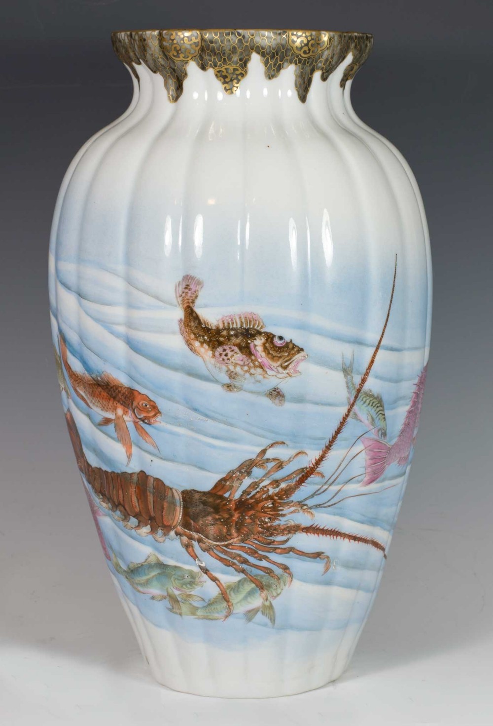 HIGHLY DECORATIVE JAPANESE KUTANI 