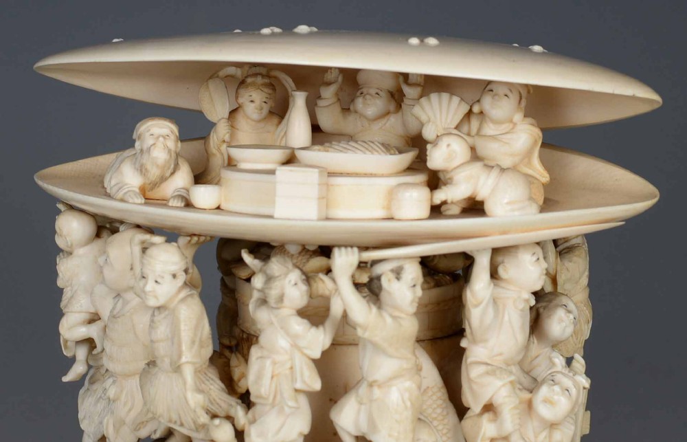FABULOUS LARGE JAPANESE IVORY 
