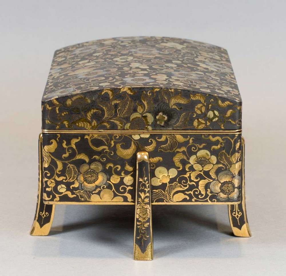 JAPANESE KOMAI STYLE KARABITSU - LIDDED BOX View V