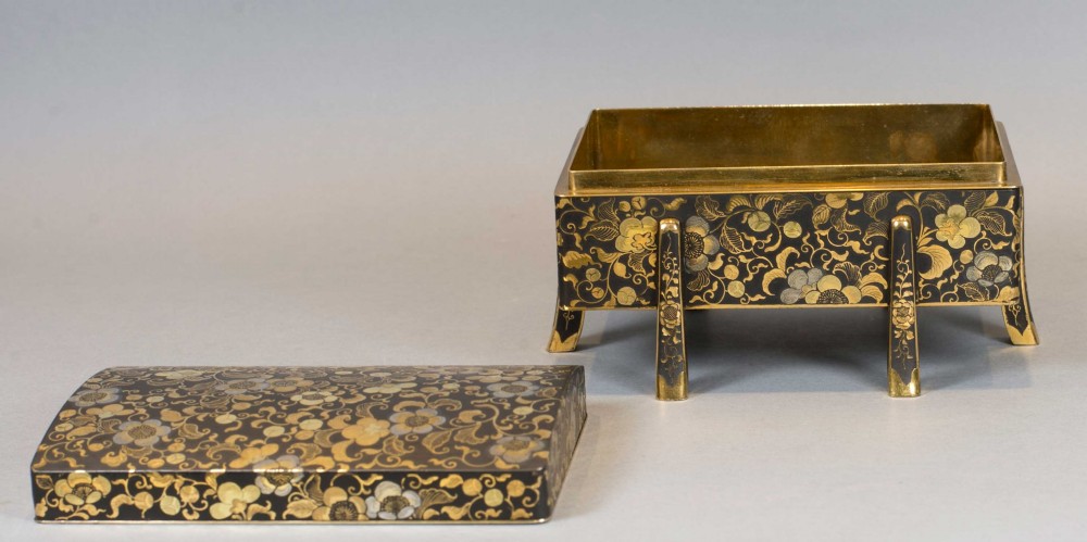 JAPANESE KOMAI STYLE KARABITSU - LIDDED BOX View VI