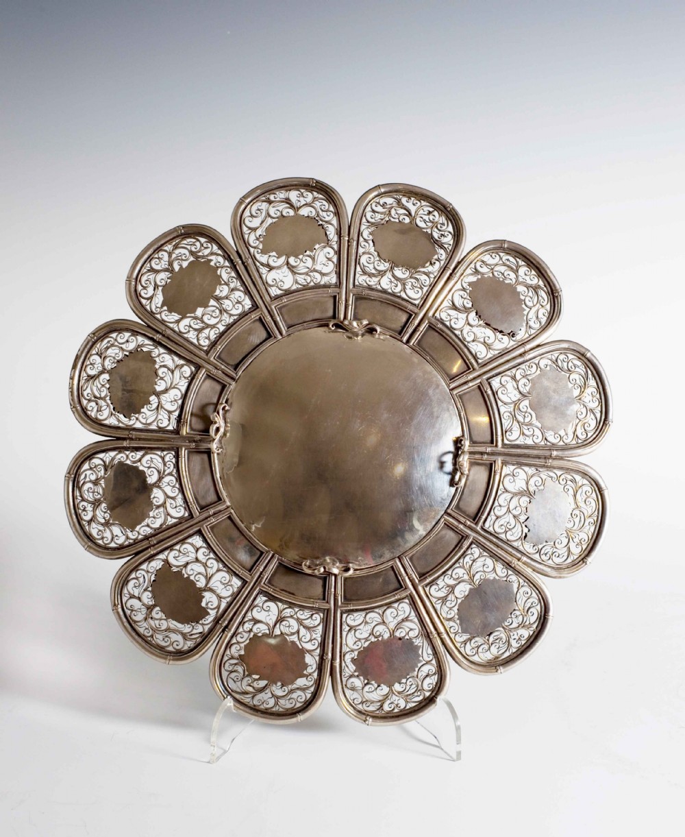 AN EXQUISITE JAPANESE SILVER AND ENAMEL PANEL BY MASAYOSHI View II