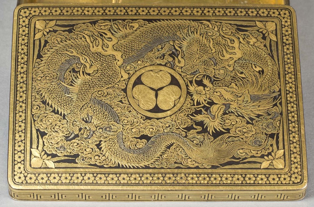 A FINE QUALITY JAPANESE IRON BOX BY THE KOMAI COMPANY OF KYOTO View XI