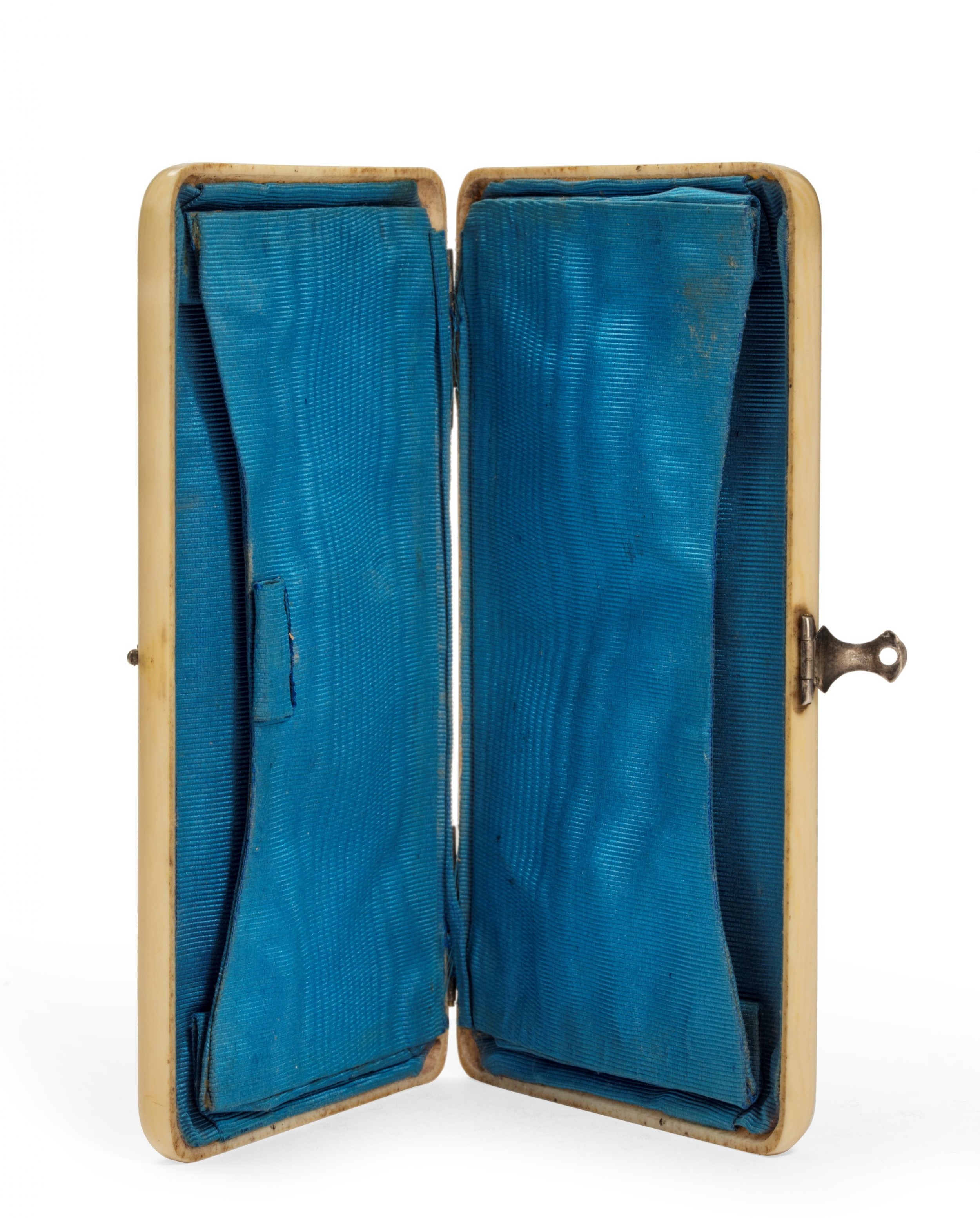 FINE QUALITY MEIJI PERIOD JAPANESE IVORY AND SHIBAYAMA CARD CASE - PURSE View II