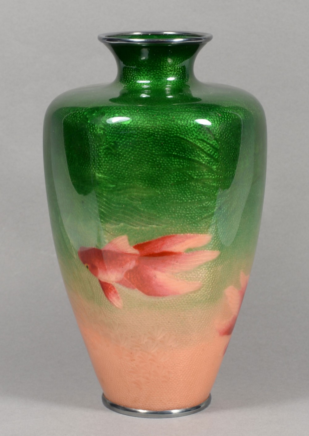 Japanese Cloisonne Enamel Vase - Kumeno Teitaro View IV
