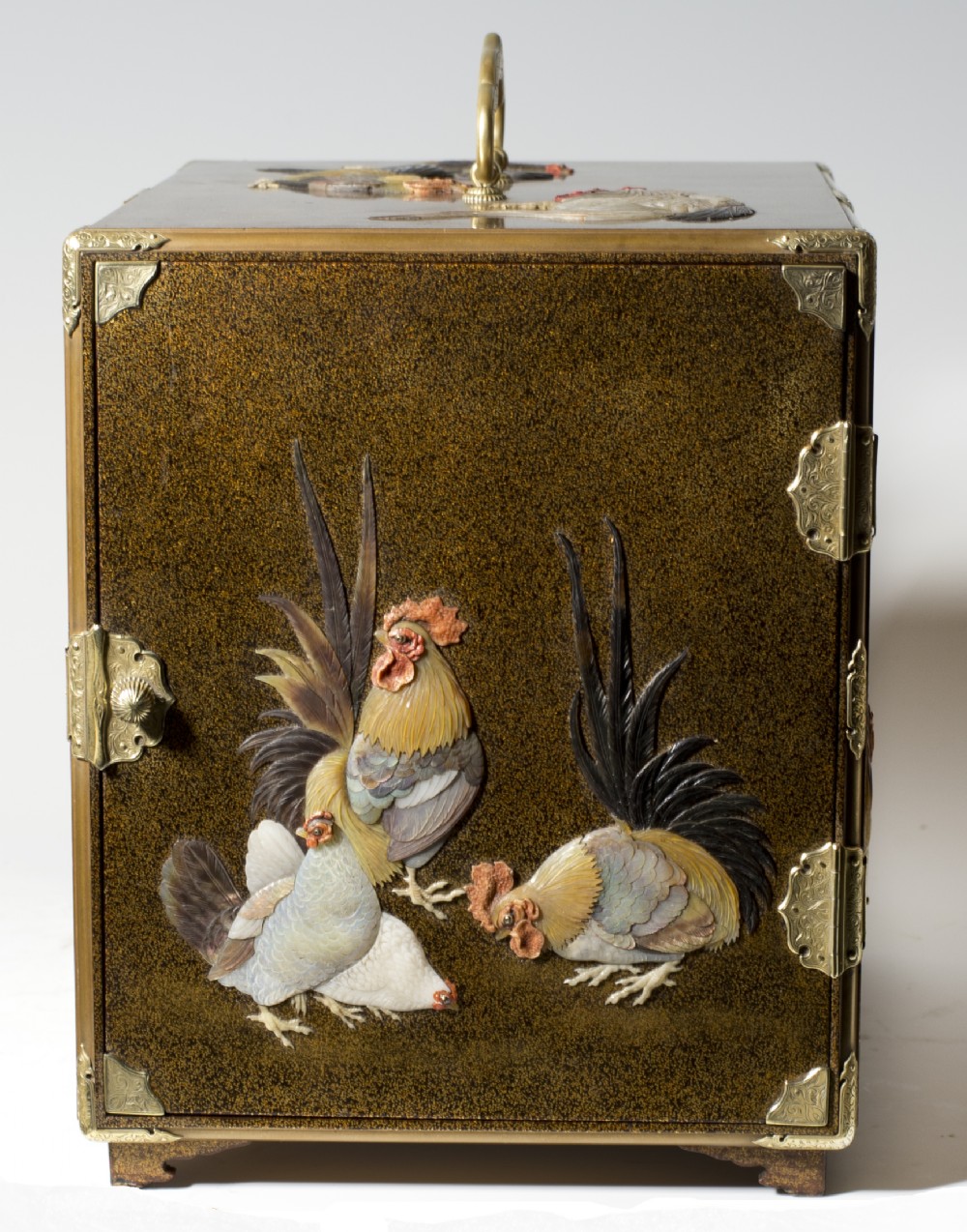 Japanese Gold Lacquer & Shibayama Kodansu by Shibayama Masayoshi View IX