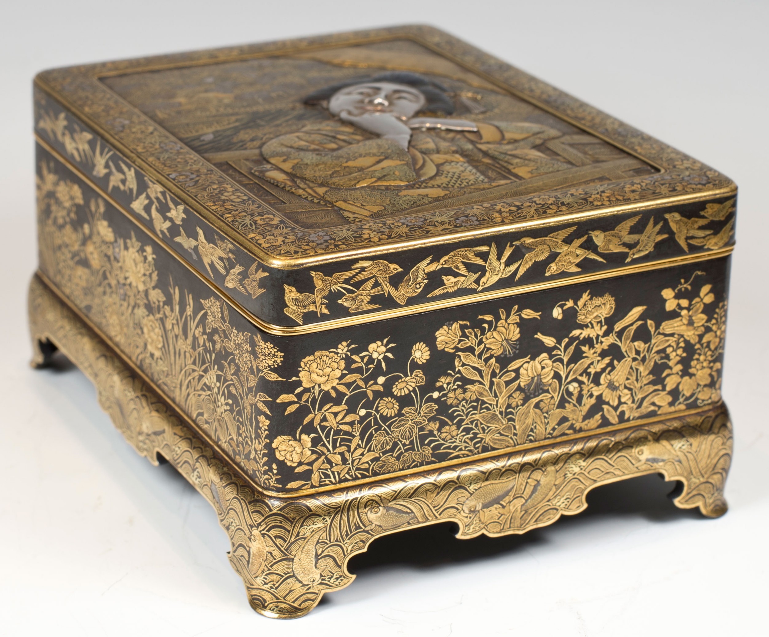 Japanese Iron Box by The Komai Company Of Kyoto View II