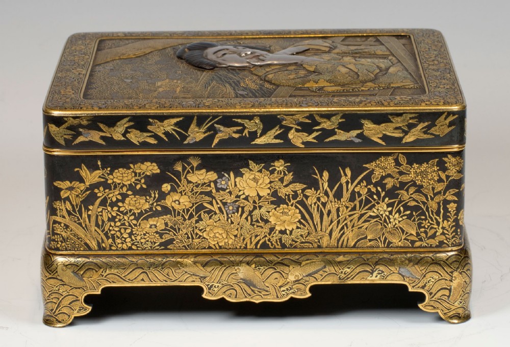 Japanese Iron Box by The Komai Company Of Kyoto View III