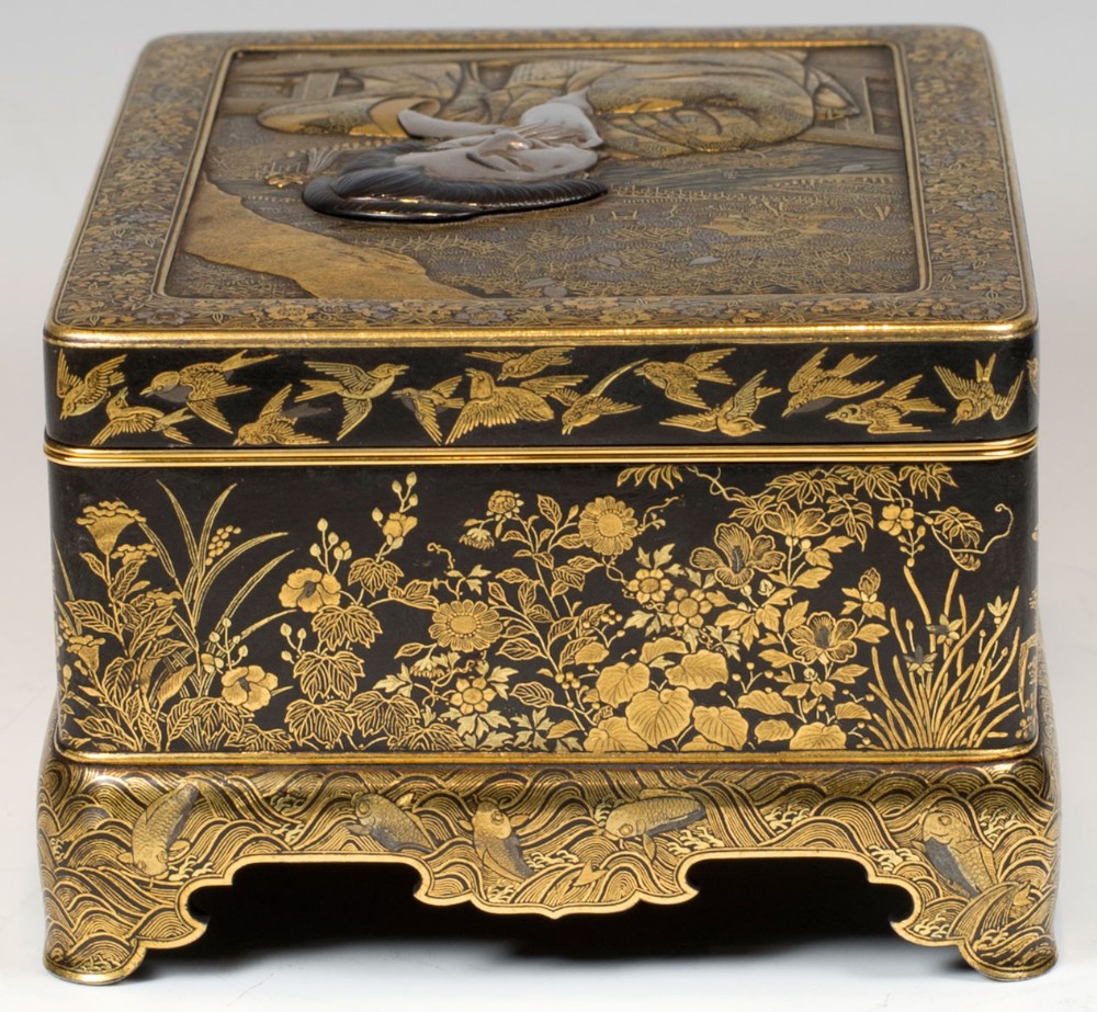 Japanese Iron Box by The Komai Company Of Kyoto View IV