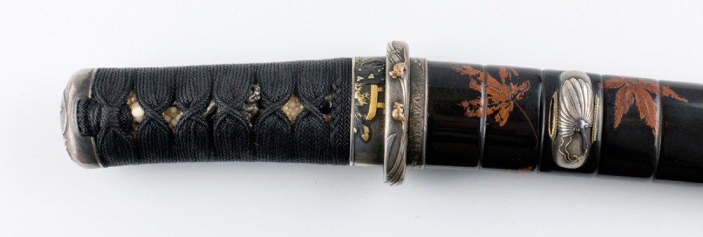 Japanese Mixed Metal Mounted Tanto - Dagger View V
