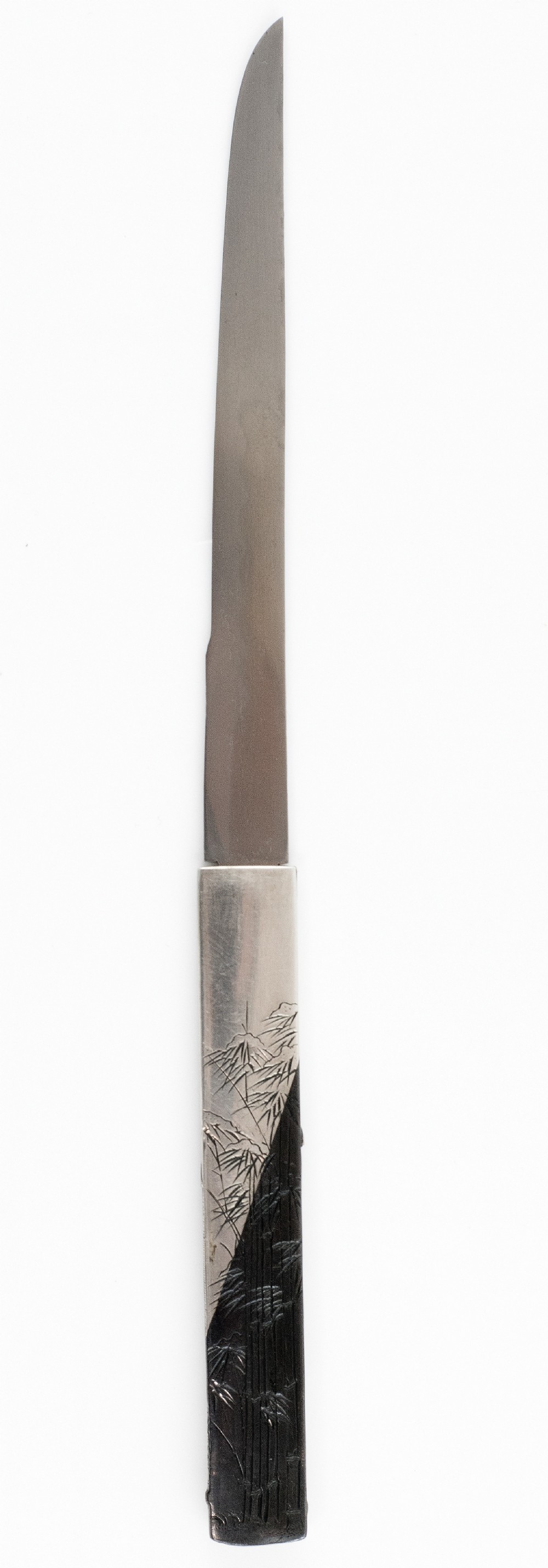 Japanese Mixed Metal Mounted Tanto - Dagger View XII