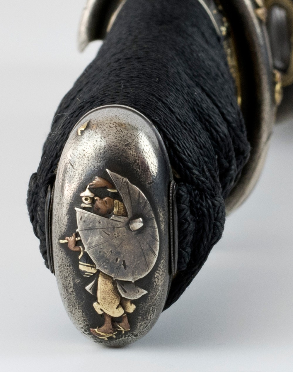 Japanese Mixed Metal Mounted Tanto - Dagger View XIV