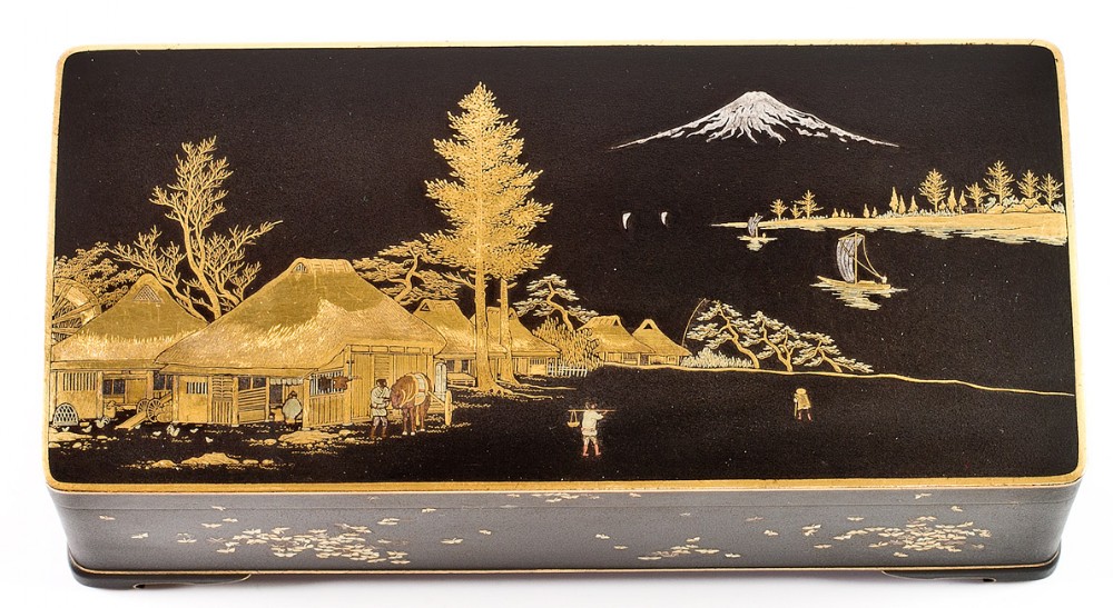 Japanese Iron Box by The Komai Company of Kyoto View VII
