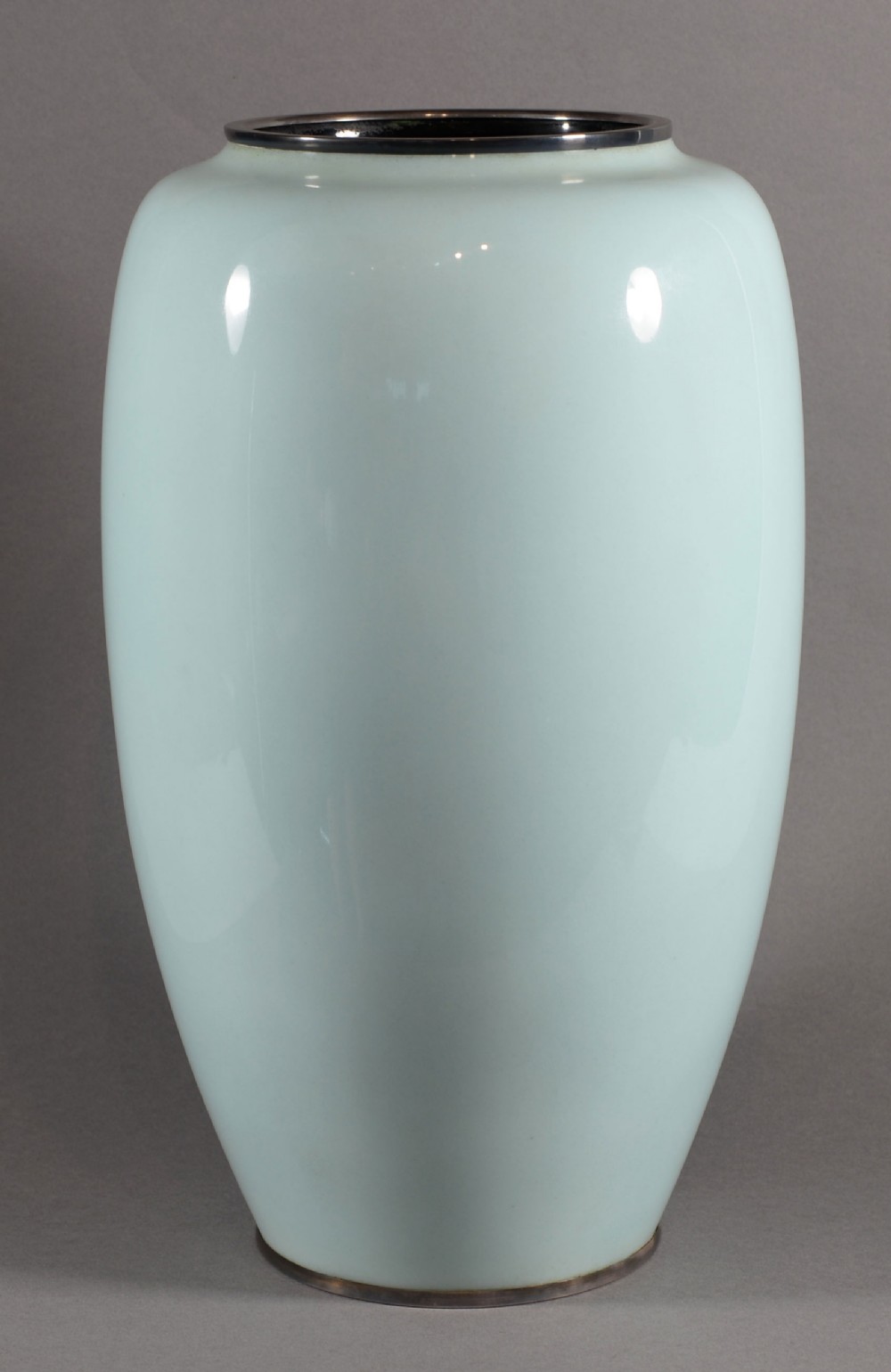 Large Japanese Cloisonne Enamel Vase  Ando Company View VI