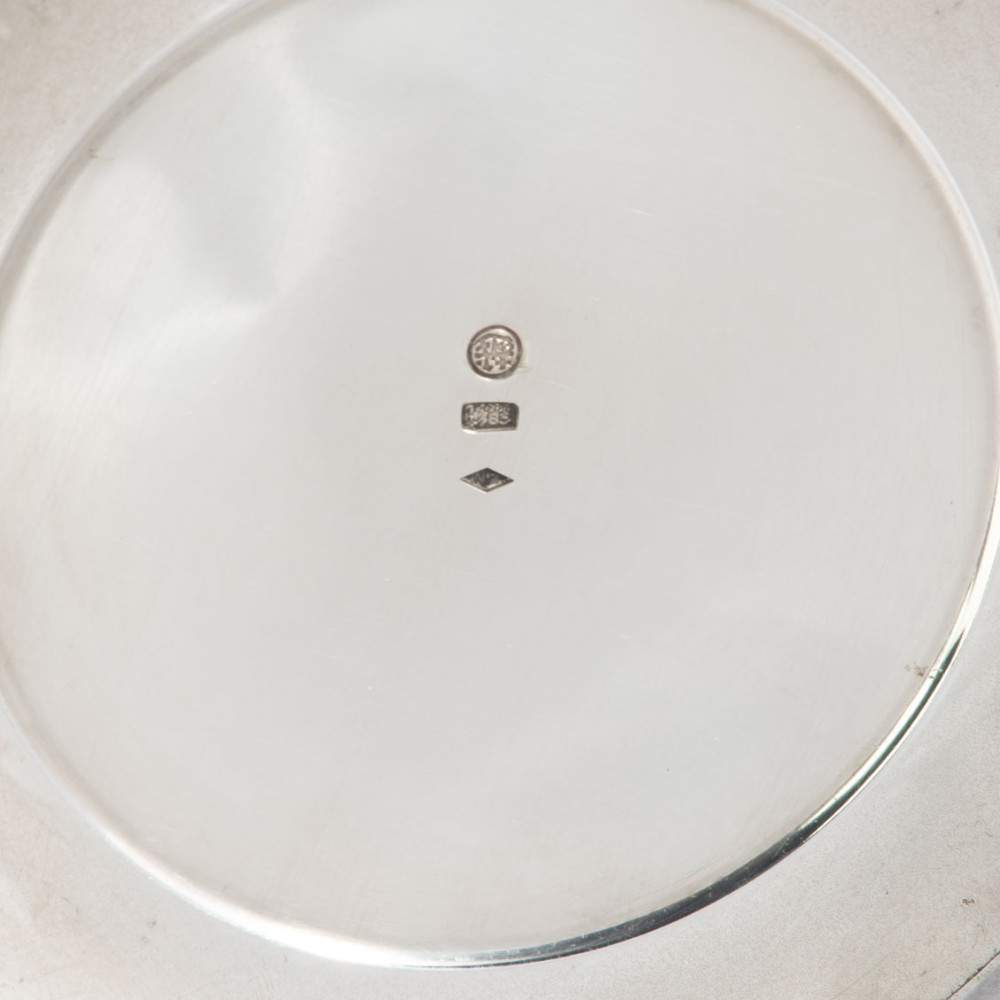 Large Japanese Silver and Mixed Metal Vase View XII