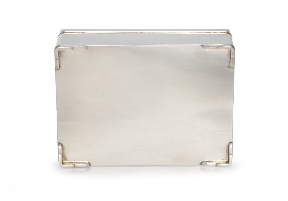 Charming Japanese Silver and Mixed Metal Table Box View XIV