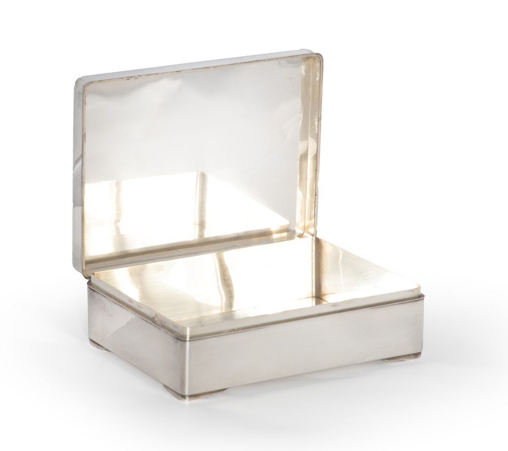 Charming Japanese Silver and Mixed Metal Table Box View XV