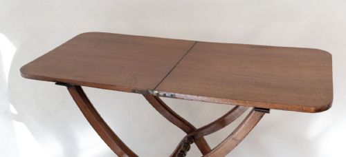 EARLY 19TH CENTURY MAHOGANY COACHING TABLE - ADDITIONAL PHOTO 2