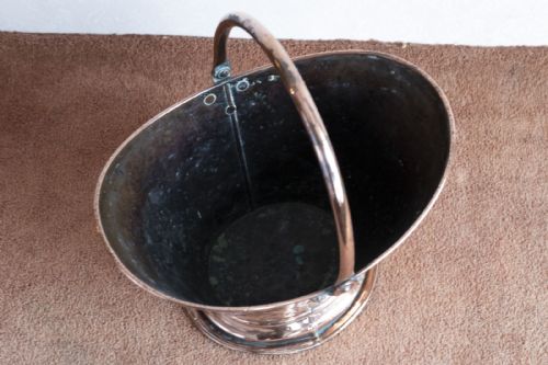 HAND MADE VICTORIAN COAL BUCKET - ADDITIONAL PHOTO 3