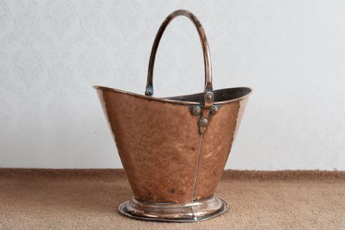 HAND MADE VICTORIAN COAL BUCKET - ADDITIONAL PHOTO 4