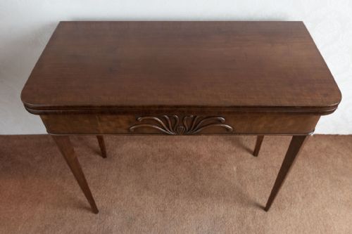 FINE QUALITY FOLD OVER TEA OR SIDE TABLE - ADDITIONAL PHOTO 3