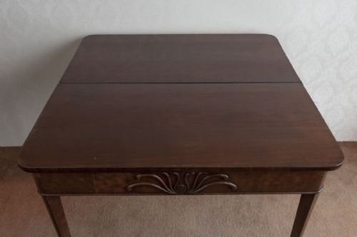 FINE QUALITY FOLD OVER TEA OR SIDE TABLE - ADDITIONAL PHOTO 6