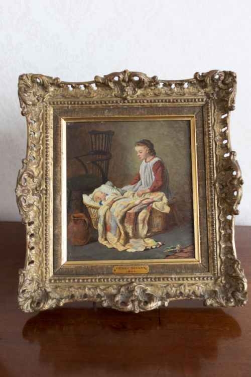 PAIR OF OIL PAINTINGS BY THE ARTIST HENRY BRYANT - ADDITIONAL PHOTO 1