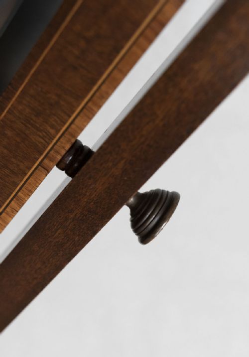 VICTORIAN MAHOGANY CHEVAL MIRROR - ADDITIONAL PHOTO 3