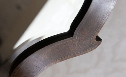 VICTORIAN MAHOGANY CHEVAL MIRROR - ADDITIONAL PHOTO 5