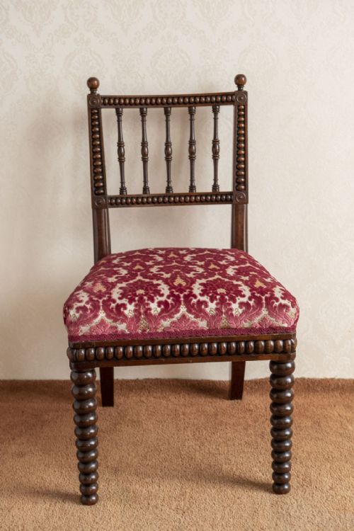 EARLY 19TH CENTURY FINE QUALITY MAHOGANY SIDE CHAIR - ADDITIONAL PHOTO 4