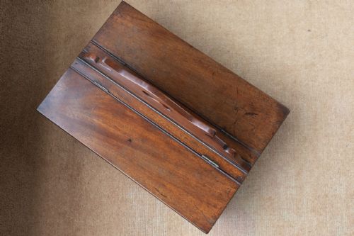 CUTLERY BOX IN MAHOGANY - ADDITIONAL PHOTO 2