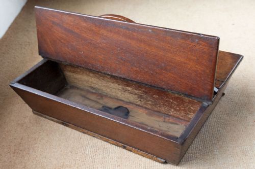CUTLERY BOX IN MAHOGANY - ADDITIONAL PHOTO 4