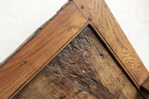 LATE 18TH OR EARLY 19TH CENTURY OAK SETTLE - ADDITIONAL PHOTO 5