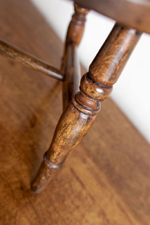 VERY UNUSUAL CHILDS SMOKERS BOW CHAIR IN ASH - ADDITIONAL PHOTO 4