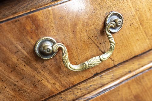 EARLY 19TH CENTURY MAHOGANY DESK OF SMALL PROPORTIONS ONE PIECE - ADDITIONAL PHOTO 5